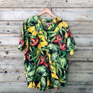 Women’s 2 piece vintage tropical set - XL